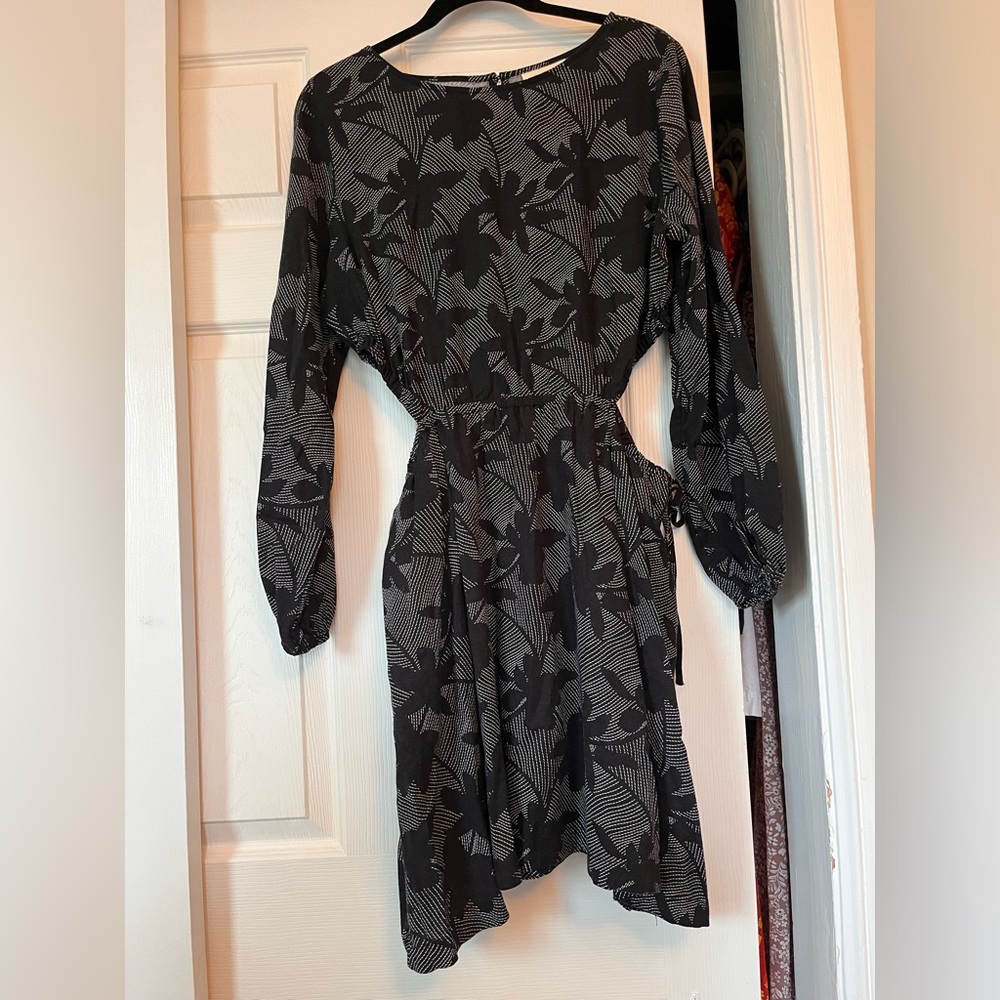 Balloon Long-Sleeve Mini A-Line Dress from Universal Thread